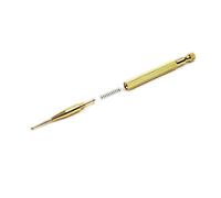 SAFIGLE 2piezas Sonda Auricular De Latón Sondas De Punto Auricular Para Masaje De Zona De Reflejo Para Uso Hospitales y Hogares