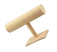 SAFIGLE 2piezas Soporte De Joyería De Lino Para Pulseras Y Relojes Organizador De Joyería Exhibidor Para Collares Y Pulseras Para Almacenamiento Casa Y Tiendas