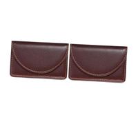 SAFIGLE 2piezas Tarjetero De PU Funda para Tarjetas De y Protección RFID Estuche para Tarjetas De Crédito y Negocios para y Empresarial