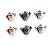 SAFIGLE 3 Pares Of Durable High Heels Toe Tip Protectors Decorative Covers For Shoe Tips Easy Installation Stylish Accessories And Gunmetal