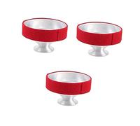 SAFIGLE 3 Piezas Amortiguador De Sonido De Saxofón Saxo Rojo Accesorios Silenciador De Graves Saxo Alto Mudo Sordina De Práctica Para Saxofón Silenciadores Saxofones Silenciar Bajo