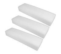 SAFIGLE 3 Piezas Bloque de Espuma Floral Blanco para Arreglos de Flores Artificiales y Naturales, Espuma Multiuso Óptima Retención de Agua para Proyectos de Manualidades y Modelismo