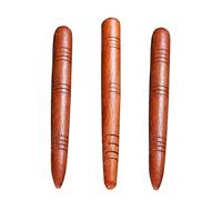 SAFIGLE 3 Piezas Bolígrafo De Acupuntura Pluma De Punto De Acupuntura Barra De Acupresión Para Automasaje Palo De Masaje Varilla De Punto De Acupuntura Herramienta De Masaje De Madera Rojo