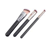 SAFIGLE 3 piezas Brochas de Maquillaje Profesional para Base y Corrector Herramientas de Cosmética con Sintética para Aplicación Diaria y Profesional