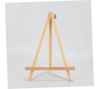 SAFIGLE 3 piezas Caballete de Madera Plegable para Pintura Soporte para Tablero de Dibujo Infantil Expositor Artístico para Aulas y Fiestas de Arte