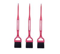 SAFIGLE 3 Piezas Cepillo Aplicador Tinte Pelo Brocha Peluquería Profesional para Colorante y Casa y Salón Resistente y Seguro Color Aleatorio