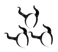 SAFIGLE 3 Piezas Diadema Cuernos De Monstruo Cuernos Realistas Para Cosplay Para Halloween Fiestas De Disfraces Unidades