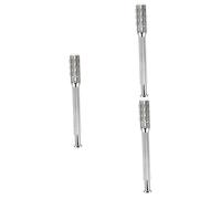 SAFIGLE 3 Piezas Palo De Masaje De Moxibustion Palitos De Moxibustion Varilla De Moxibustión Sostenedor Del Quemador De Palo De Moxibustión Silver Acero Inoxidable