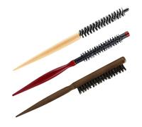 SAFIGLE 3 Piezas Peine De Rodillo De Madera Peine Rizador Para Peinar El Cabello Cepillo Enrollable Hogar Cepillo Decorativo Para Mujer Para Rizar El Cabello