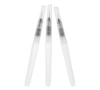 SAFIGLE 3 Piezas Pinceles de Acuarela Diseño Liviano Recargables para Pintura Artística y Depósito de Agua, Ideales para Viajes y Pintura Creativa