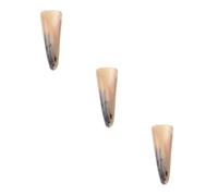 SAFIGLE 3 Piezas Placa de Raspado Guasha Portátil de Natural Herramienta de Acupuntura para Masaje Facial y Corporal Diseño Ergonómico para Uso Casa Aire