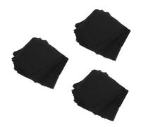 SAFIGLE 3 Series Gafas De Tela De Gafas Azul Pantalla Lentes Paño De Pelusa Paños De Limpieza Para Gafas Piel Suave Limpiador Espectáculo Fibra Extrafina Black 50 Piezas*3