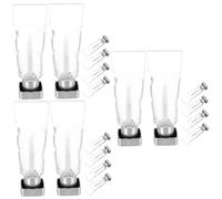 SAFIGLE 3 Series Tubo De Brillo De Labios Tubo Vacío Paquete Múltiple s Vacíos De Lápiz Labial Líquido Mini Recipientes De Brillo De Labios El Plastico 6 Piezas*3