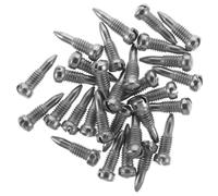 SAFIGLE 30 piezas Tornillos de Reparación para Saxofón de Punta de Rata Metálicos para Mantenimiento y Fijación Accesorios para Saxofón