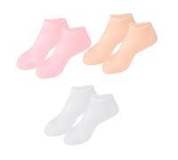 SAFIGLE 3Pares Calcetines Hidratantes para Pies Secos de Calcetines de Cuidado de Pies Humectantes y Reparadores para Suavizar Durezas y Áspera Talla