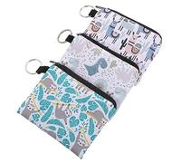 SAFIGLE 3piezas Bolsas de Maquillaje Impermeables Cremallera para Protección y Organización, Adecuado para Viajes al Aire Libre