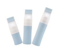 SAFIGLE 3piezas Botellas Rellenables Champú y Acondicionador Envases De Viaje Dispensador De Jabón