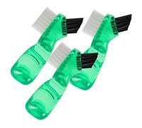 SAFIGLE 3piezas Cepillo De Limpieza Interdental Para Dentaduras Postizas Mini Cepillos De Dientes Para Uso Personal Limpiador De Aparatos Pequeño y Multifuncional