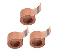 SAFIGLE 3piezas Cinta Adhesiva Para Tatuajes De Gasa Cinta De Papel Transpirable Fina Para Fijar Manteles Color Marrón Accesorios Para Tatuar La Piel