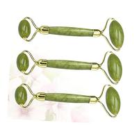 SAFIGLE 3piezas Dispositivo De Rodillo De Jade Auténtico De Herramientas Cuidado Masajeador Facial Para Empujar El Rostro