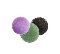 SAFIGLE 3piezas Esponjas Lavado De Cara Redondas y Naturales Esponjas Limpiadoras Faciales Cuidado Piel El Baño