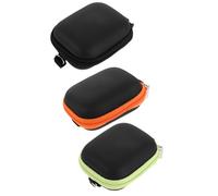 SAFIGLE 3piezas Estuche para Aceites Esenciales de Compartimentos Organizador de Viaje Portátil Frascos de Rodillo de Bolsa de Almacenamiento de Eva para Viajes y Uso Diario