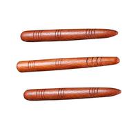 SAFIGLE 3piezas Pluma de Acupuntura de Madera para Masaje Corporal Lápiz de Acupresión Manual Varillas de Acupuntura Barra de Acupresión para Relajación y Bienestar