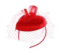 SAFIGLE 3piezas Sombrero Beret De Cóctel Velos Para Fiesta Accesorio De Cabello Elegante y Retro Para Eventos Sociales y Celebraciones