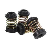 SAFIGLE 4 Almohadillas Antivibración para Compresor de Aire, Soporte Aislante de Caucho Resistente para Lavadora y Refrigerador, Amortiguadores Antirruido para Electrodomésticos