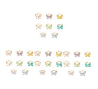 SAFIGLE 4 Juegos Anillo De Anillas Bisuteria Mujer Ring os Para Mujer Decoración De Ajustable Casual De Chicas s De Apertura Femeninos Aleación 8 Uds * 4