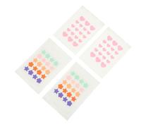 SAFIGLE 4 Parches Para El Acné Tiras Hidrocoloides Parches Para El Cuidado De La Piel Almohadillas Desmaquillantes Faciales Parche Para Tratar Granos Mini Parches