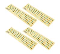 SAFIGLE 4 Pegatinas para Diapasón, Pegatinas Escalas Musicales, Autoadhesivas Fáciles de Quitar, Ideales para Principiantes Aprendiendo a Tocar