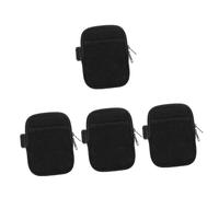SAFIGLE 4 Piezas Bolsa portavasos tirano de Hielo con portavasos para Coche con asa de 40 oz pequeña Bolsa con Cremallera pequeño Bolso de Bolsillo Handbag Tote Bolsa de Vaso Multiusos