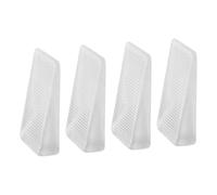 SAFIGLE 4 Piezas Cuñas de Nivelación de Goma para Muebles Grandes Soporte Estable para Mesas Sofás Armarios y Electrodomésticos Superficies Irregulares Reutilizables Protección