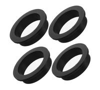 SAFIGLE 4 piezas Juntas de Silicona para Filtro de Piscina Sellos para Bomba de Arena Repuesto para Mangueras Accesorio Compatible con Depuradora de Arena Color Negro Ligero y Portátil