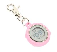 SAFIGLE 4 Piezas Reloj de Enfermera Reloj Digital Reloj Pared enfermería Ver Clip en Relojes Reloj de Mujer pequeño Reloj Llavero Reloj de Bolsillo con Clip Reloj de Pecho Cadena de Reloj