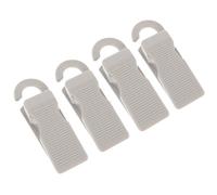 SAFIGLE 4 Piezas Tope de Puerta de PVC Antideslizante para Hogar y Oficina, Sujeta Puertas Suelo Seguro Que Previene Golpes y Evita Movimiento Indeseado