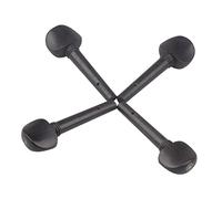 SAFIGLE 4 Piezas violín cabezales de llaves sintonizadoras perforación de la clavija de afinación perro de peluche difusor de coche vacío escariador clavijas ébano Accesorios Paquete Bambú