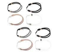 SAFIGLE 4 Rhinestone High Heel Shoe Straps Detachable Elastic Ankles Belts Slip Accessories For Loose High Heels Multi Shoe Use Stable Steps