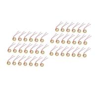 SAFIGLE 40 Piezas zumbador discos piezoeléctricos discos amplificadores piezoeléctricos micrófono sensor de sonda piezoeléctrica del instrumento disco de tambor disparador musical música