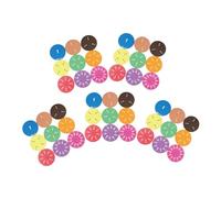 SAFIGLE 45 Piezas Fracciones Círculos Fracciones Kit De Aprendizaje Manipulativos Tablero De Matemáticas Cotidianas Círculo De Número