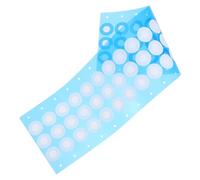 SAFIGLE 48 Unidades de Almohadillas Transpirables Adhesivas Eptfe para Tapones de Botellas de Cultivo de Setas Película y Sellador para Experimentos Biomédicos Accesorio de Filtro para