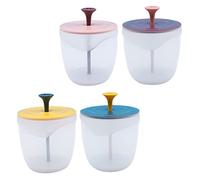 SAFIGLE 4piezas Burbujeador de Leche Herramientas de Burbujeo para Limpieza Facial Adorables Burbujeador de Limpieza Facial Dispositivo de Burbujas para Espuma Limpiadora Espuma