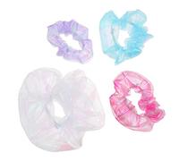 SAFIGLE 4piezas Coleteros De Organza Cabello Coleteros Elásticos Bonitos Lazos Pelo Para Mujeres Eventos Especiales