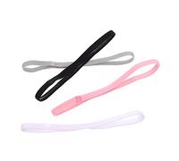 SAFIGLE 4piezas Diademas Deportivas De Silicona Antideslizantes Para Yoga Correr y Gimnasio Cintas Elásticas Que Absorben El Sudor y Prácticas Para Deporte