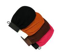 SAFIGLE 4piezas Guantes de Baño Exfoliantes Guante Exfoliante para Spa Removedores de Piel Muerta Limpieza Profunda Ducha