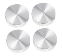 SAFIGLE 4piezas Pastel De Aluminio De Adaptador para Mesas De Disco Grueso De Metal para Mesas De Té y Auxiliares Tapa