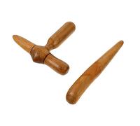 SAFIGLE 4piezas Tablero De Masaje De Madera Natural De Herramienta De Raspar Para Cuerpo y Facial Diseño Ergonómico y Ligero Para Relajar Músculos y Aliviar La Tensión