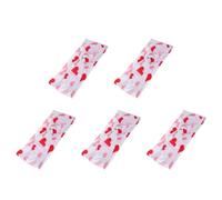 SAFIGLE 5 Diademas Deportivas De Yoga Con Estampado De Corazones Para Mujer Suaves Elásticas Antideslizantes Bandas Absorbentes Para Correr Gimnasio Y Entrenamiento