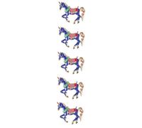 SAFIGLE 5 Piezas broche de poni Broche antiguo ropa decorativo pequeño pasadores metalicos Broche de caballo broche de unicornio broche para mujer broche de metal para solapa alfiler